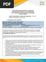 Guía de Actividades y Rúbrica de Evaluación - Unidad 2 - Tarea 3 - Modelos Tradicionales y Emergentes