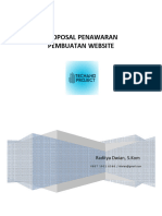 Proposal Penawaran Pembuatan Website