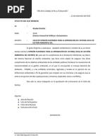 Solicitud de Aprobacion Slga