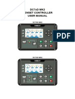 DC72D MK2 Genset Controller User Manual V1.5