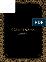 Menu Cantina La 15