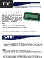 Pantalla LCD 16X2