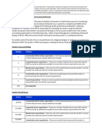 Vendor Performance Evaluation Form