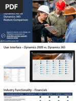 AX To D365 Feature Comparison - EDITED-KB