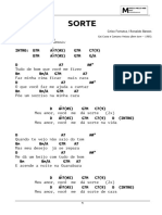 Sorte (Celso Fonseca, Ronaldo Bastos - Gal Costa, Caetano Veloso) D - Letra e Cifra