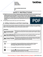 Brother LK3 Instruction Manual