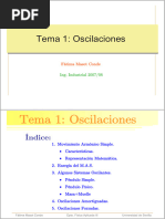 Tema 1 - Oscilaciones