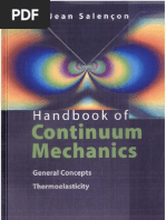 Handbook of Continuum Mechanics - General Concepts - Thermoelasticity by Jean Salençon