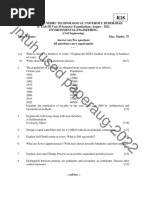 Environmental Engg August-2022