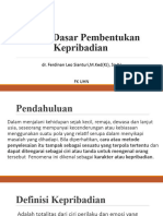 Dasar - Dasar Pembentukan Kepribadian