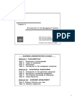 Business Management: Chapter 4