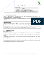 Food and Beverage Chapter I Handout