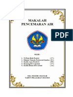 Makalah Pencemaran Air