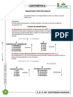 Magnitudes Proporcionales 3er Grado