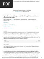 Optimal Low-Density Lipoprotein Is 50 To 70 MG - DL - Lower Is Better and Physiologically Normal - ScienceDirect