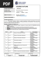 BADVAC2X - Course Outline