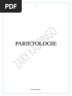 PARIETOLOGIE