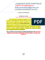 Estagio Campos de Atuação Profissional I