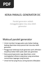 Paralel Generator DC