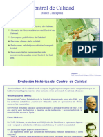 Orígenes Del Control de Calidad