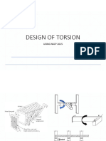 Torsion and Column