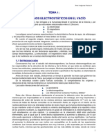 1 - Fenómenos Electrostáticos en El Vacío. LEY de COULOMB