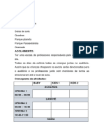 Sugestoes de Atividades Projeto Colônia de Férias 2022.2