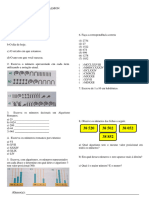 Avaliação de Matemática 6º Ano