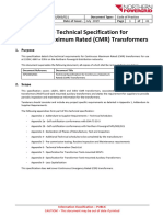 Continuous Maximum Rated (CMR) Transformers