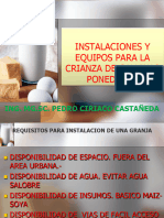 Instalaciones y Equipos para La Crianza de Gallinas