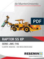 Manual de Mantenimiento Raptor 55 XP - JMC-746.