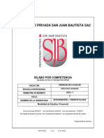 Sílabo Integradora I Fisiopatología 2023-I