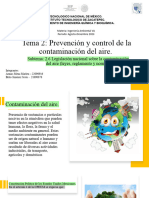 Legislaciòn Nacional Sobre La Contaminaciòn Del Aire