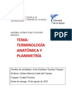 Terminologia Medica y Planimetria - Resumen