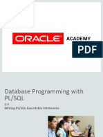 Dokumen - Tips Writing PLSQL Executable Statements