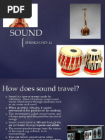 Physics-SOUND (IGCSE)