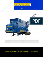 TF 220S Operatimg & Spare Parts Manual