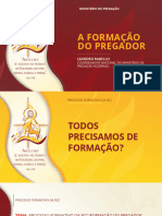 A Formação Do Pregador Na RCC