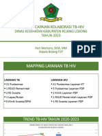 Evaluasi TB HIV Per AGUSTUS