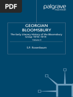 S.P. Rosenbaum-Georgian Bloomsbury - The Early Literary History of The Bloomsbury Group (Georgian Bloomsbury) (2004)