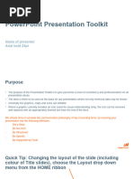 PowerPoint Presentation Toolkit