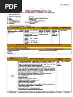 Sesión de Aprendizaje de DPCC - El Conflicto 2do Paep 2023