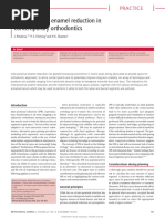 Inter-Proximal Enamel Reduction in Contemporary Orthodontics