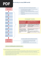 Structuring An Essay (2000 Words)