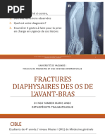 2 Fractures Diaphysaires Des Os de L'avant-Bras 2020