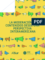 1 - La Moderacioon de Contenidos Desde Una Perspectiva Interamericana