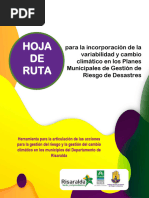 Hoja de Ruta Cambio Climatico y Gestiã N Del Riesgo 2019 2