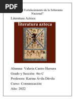 Literatura Azteca