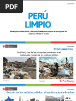 Gestion de Residuos Solidos PERU LIMPIO