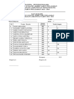 Daftar Hadir Peserta Asesmen Sumatif Akhir Tahun KLS 7 8 TH 2023